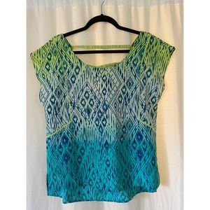 Tribal Print Top